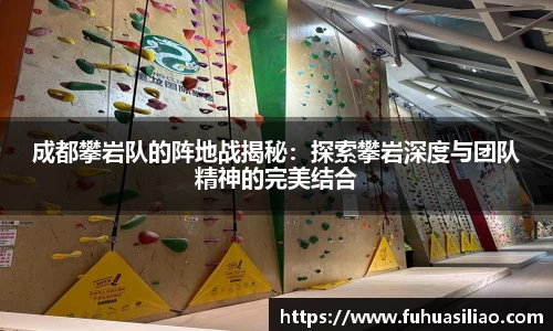 成都攀岩队的阵地战揭秘：探索攀岩深度与团队精神的完美结合