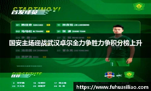 国安主场迎战武汉卓尔全力争胜力争积分榜上升